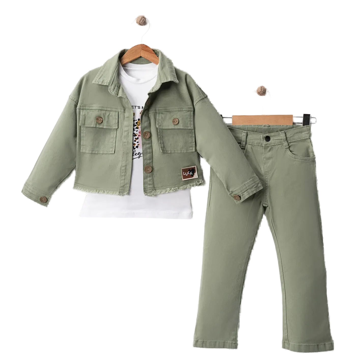 Model 4001 — Ceket, tişört ve pantolon takım — Model 4001, 5–8 Yaş