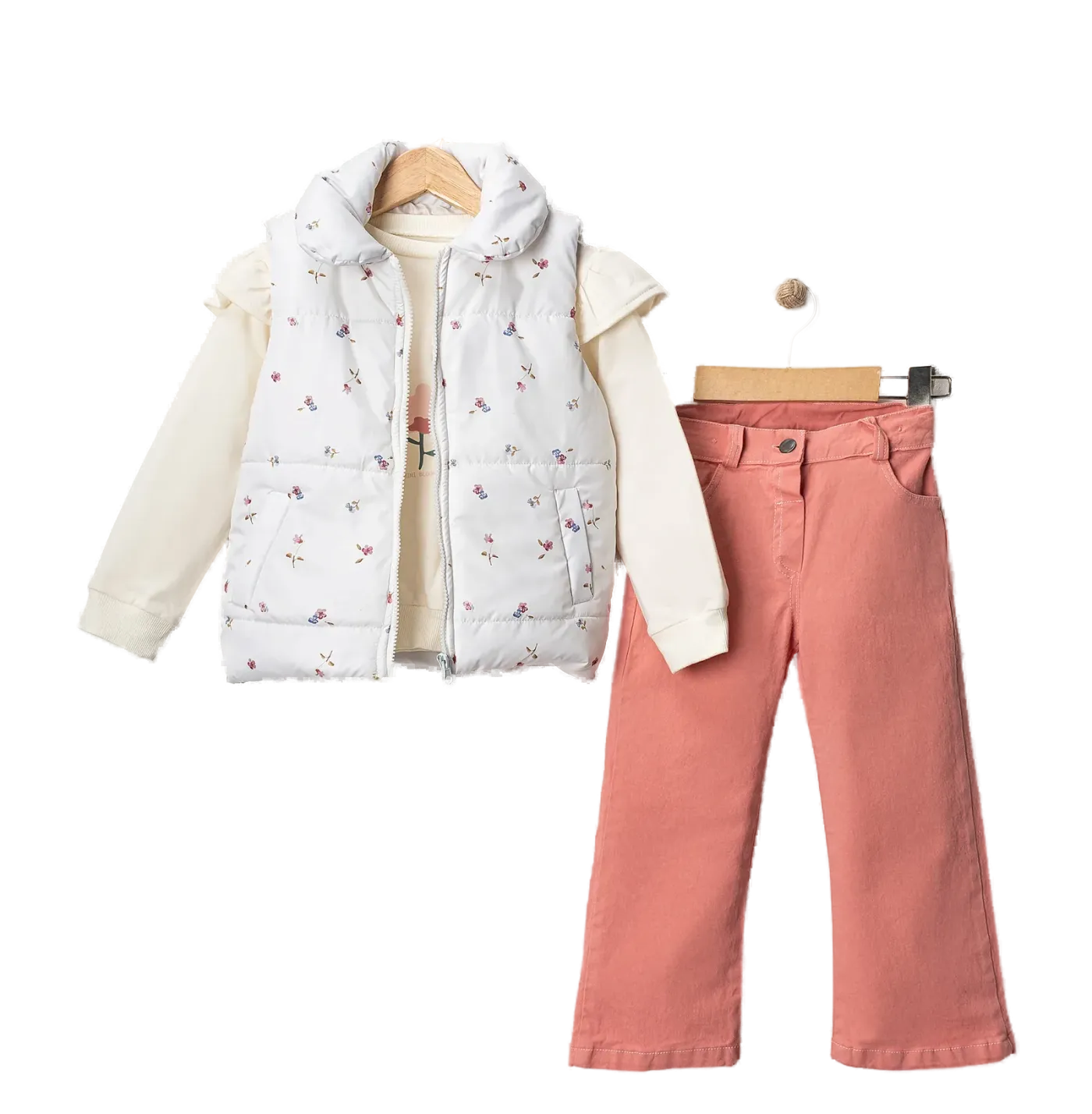 Model 4030 — Şişme yelek, sweatshirt ve pantolon — Model 4030, 2–5 Yaş
